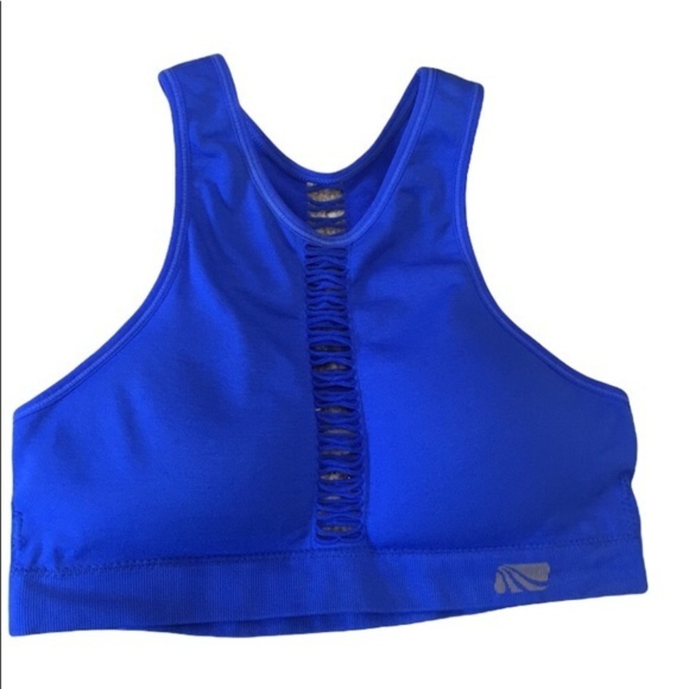 MARIKA LOW IMPACT BLUE SPORTS BRA